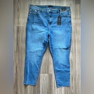 Truth + Theory Women’s Mid Rise Ankle Skinny Jeans Size 24W